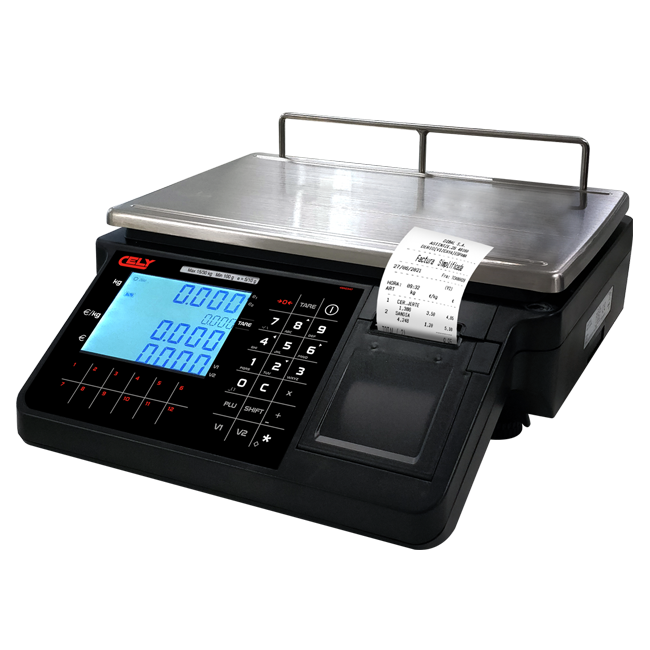 Elektronische weegschaal (met ticketprinter) | model PI-150