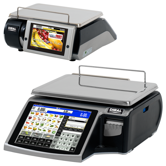 Elektronische weeg-labelmachine met touchscreen | D-900 serie